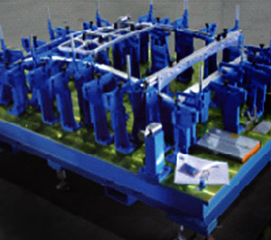 白車(chē)身焊接總成檢具、鈑金件檢具、汽車(chē)檢具